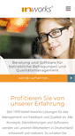 Mobile Screenshot of inworks.de